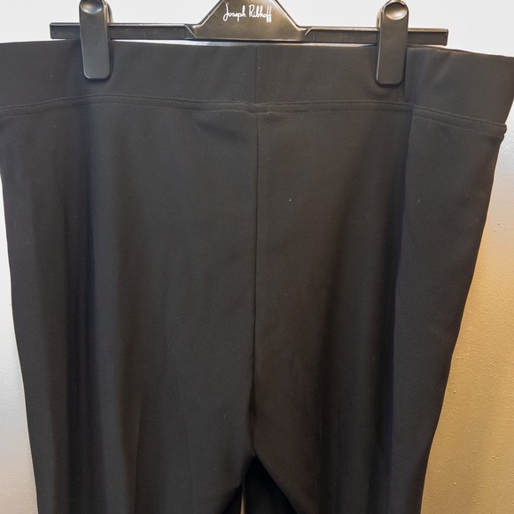 Joseph Ribkoff Size 20 Womens Slacks Black Pull On Stretch Slinky Office Pants - Picture 3 of 7